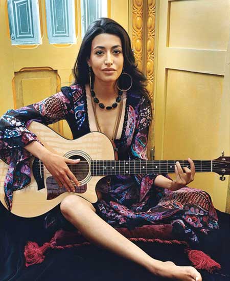 Wafah Dufour, the daughter of Osama bin Laden's half brother, poses in an undated publicity photo released on December 22, 2005, taken during a photo session for the January 2006 issue of GQ Magazine.